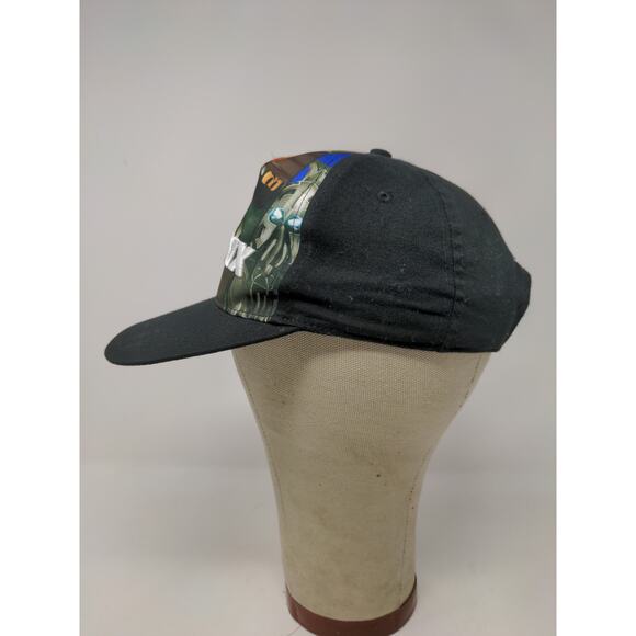 Youth Roblox Snapback Hat One Size Black Embroidered Spell Out - Picture 4 of 10